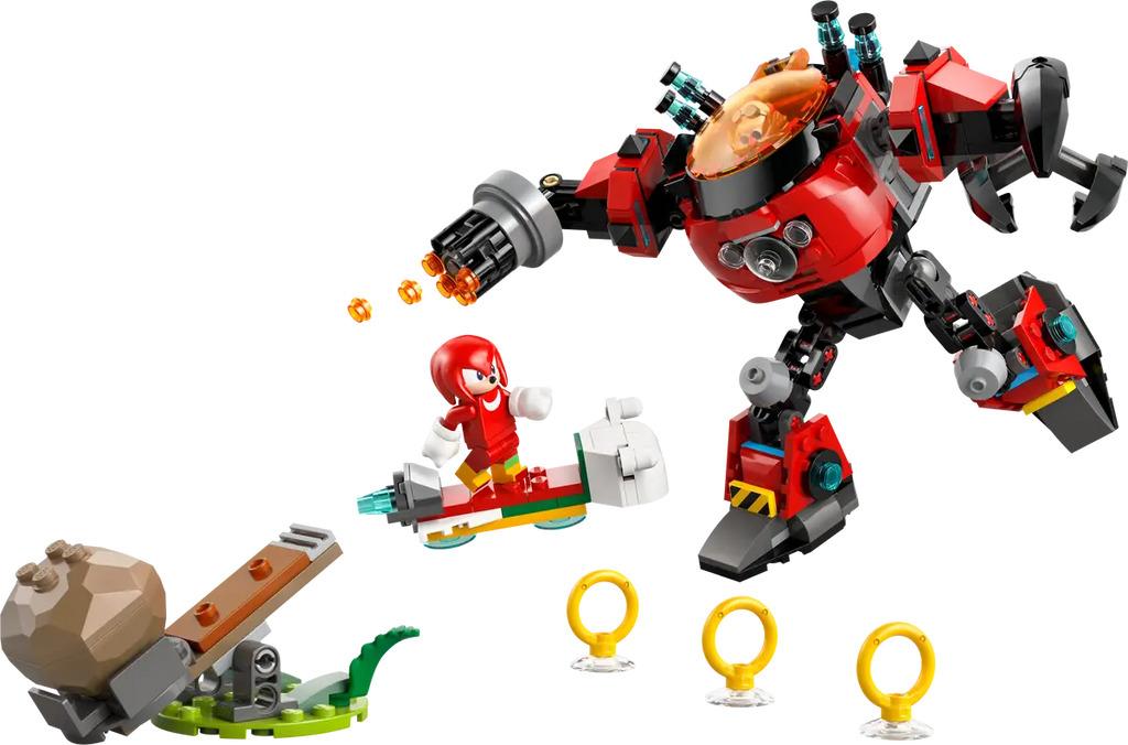 LEGO - Sonic The Hedgehog Knuckles vs Dr Eggman Egg Crusher Mech 77005