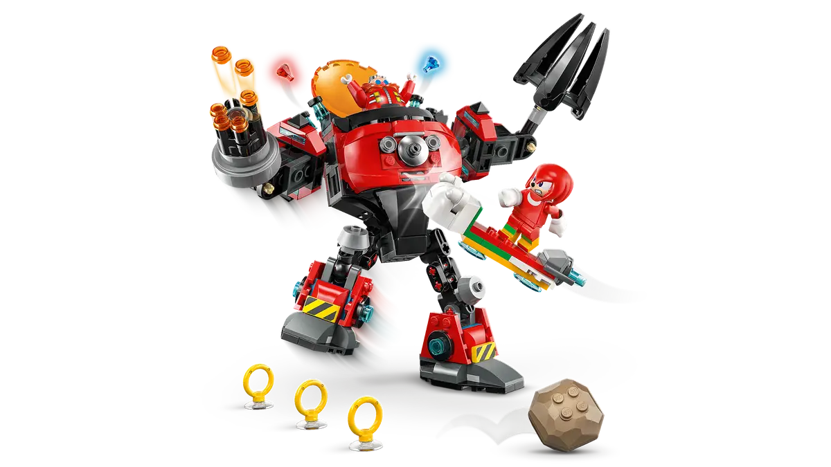 LEGO - Sonic The Hedgehog Knuckles vs Dr Eggman Egg Crusher Mech 77005