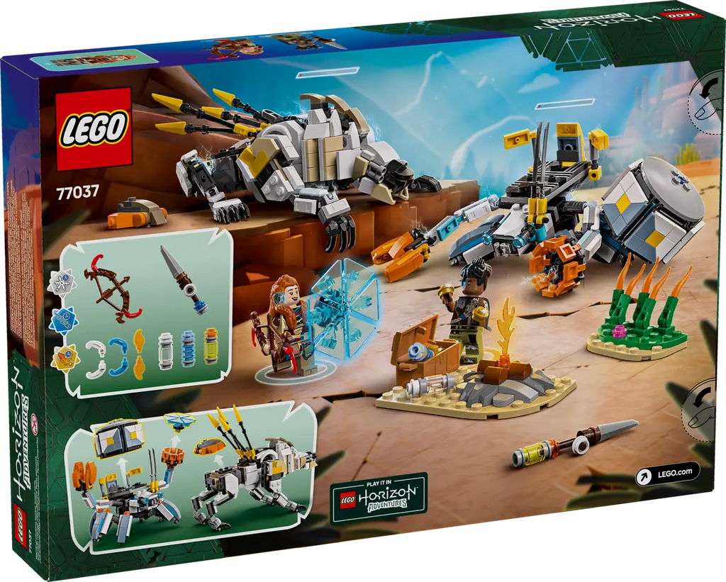 LEGO - Horizon Aloy & Varl v's Shell-Walker & Sawtooth 77037