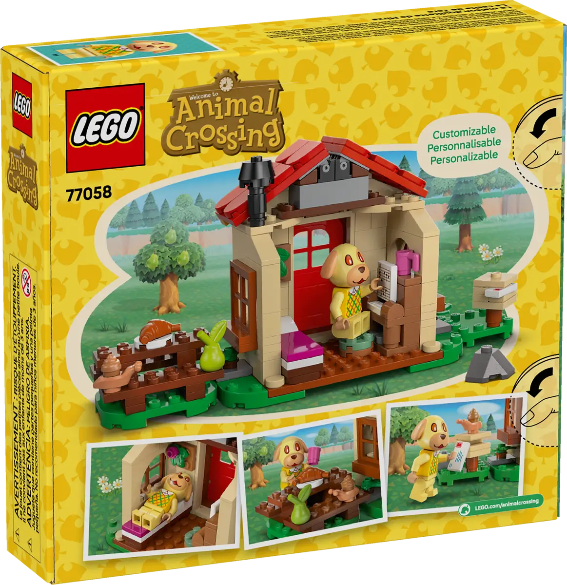 LEGO - Animal Crossing Goldie's Cozy House 77058