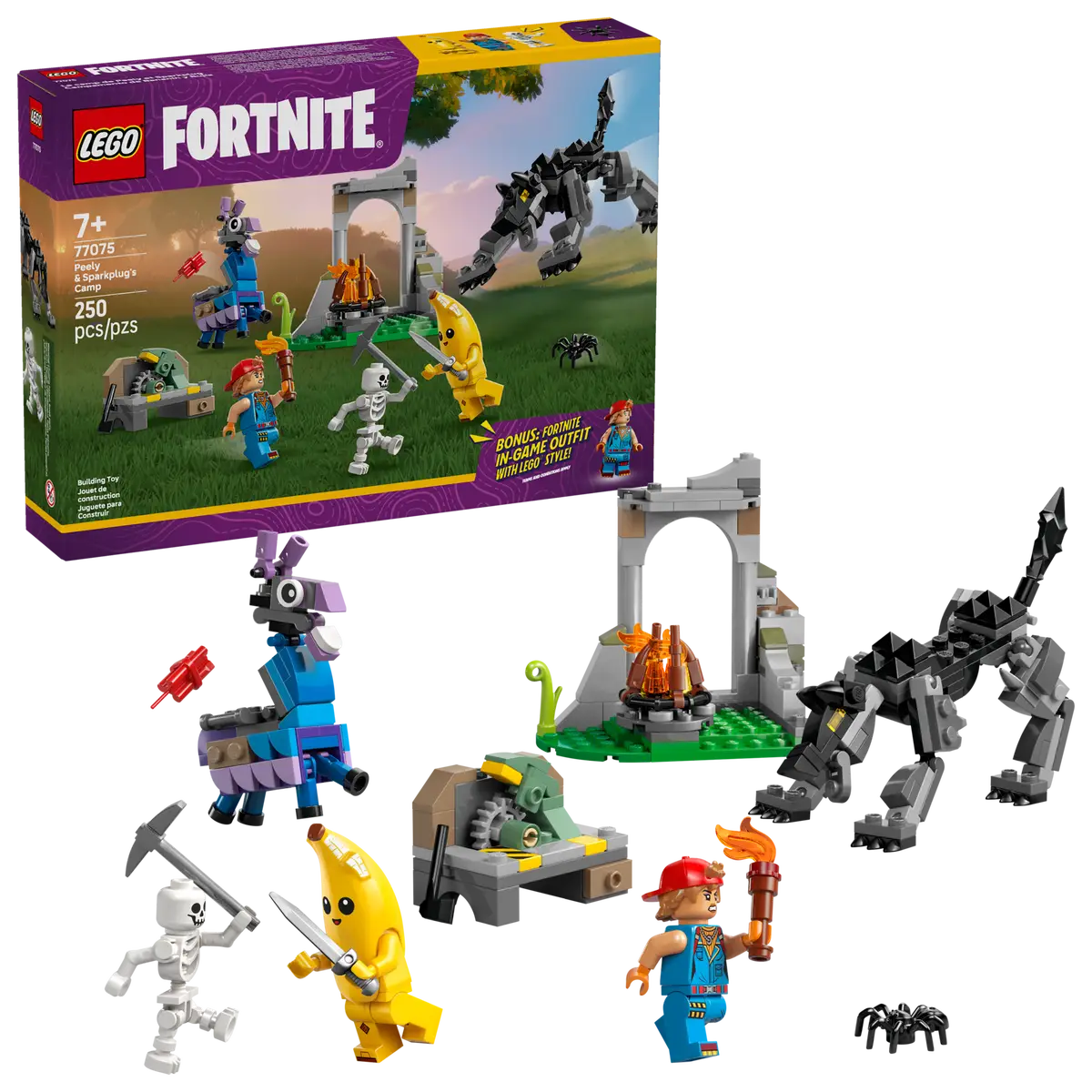 LEGO - Fortnite Peely & Sparkplug's Camp 77075