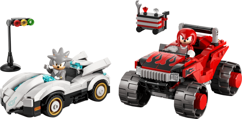 LEGO - Sonic Silvers Car Vs Knuckles Monster Truck 77118