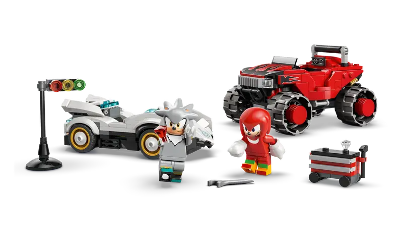 LEGO - Sonic Silvers Car Vs Knuckles Monster Truck 77118