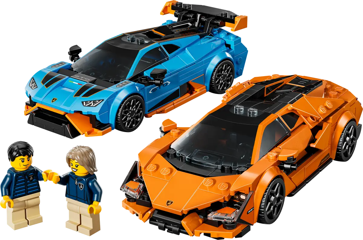 LEGO - Speed Champions Lamborghini Revuelto and Lamborghini Huracan STO 77238
