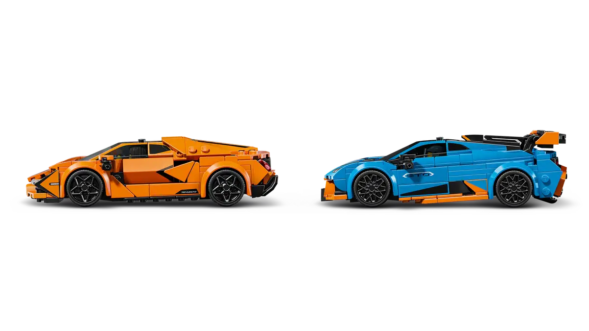 LEGO - Speed Champions Lamborghini Revuelto and Lamborghini Huracan STO 77238