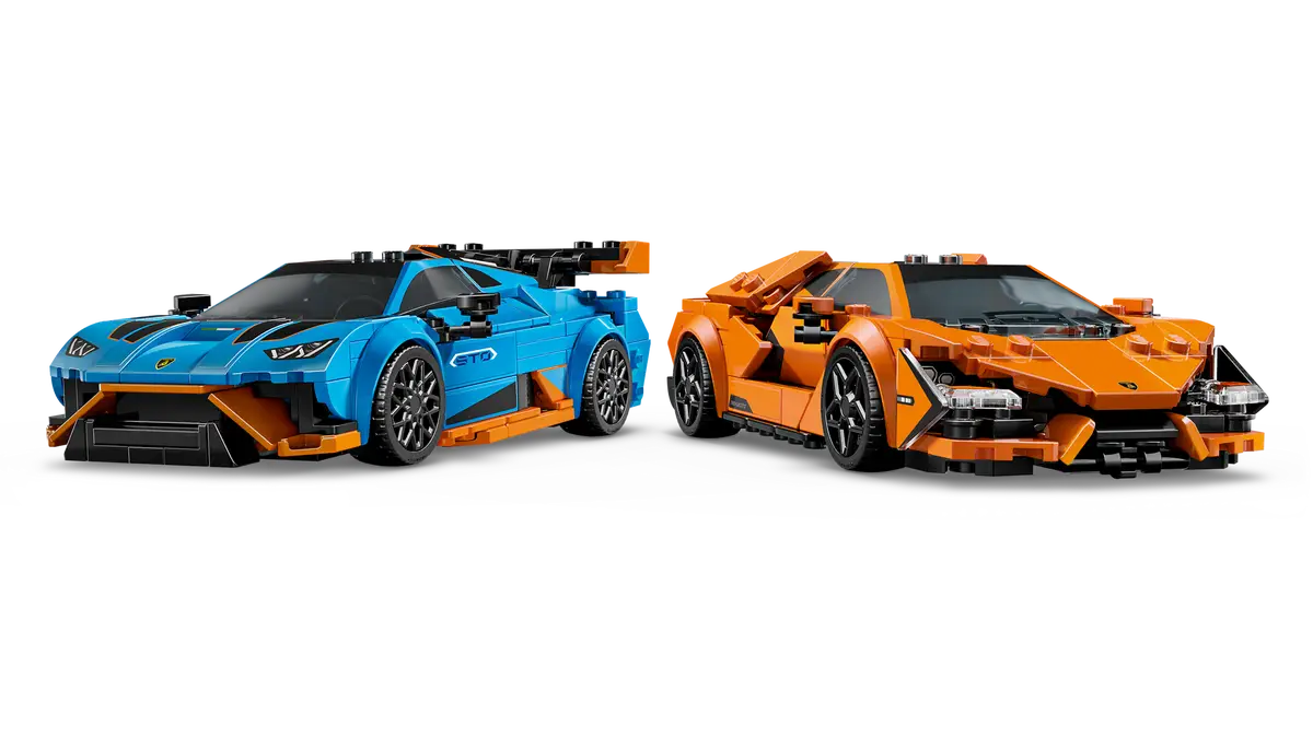 LEGO - Speed Champions Lamborghini Revuelto and Lamborghini Huracan STO 77238