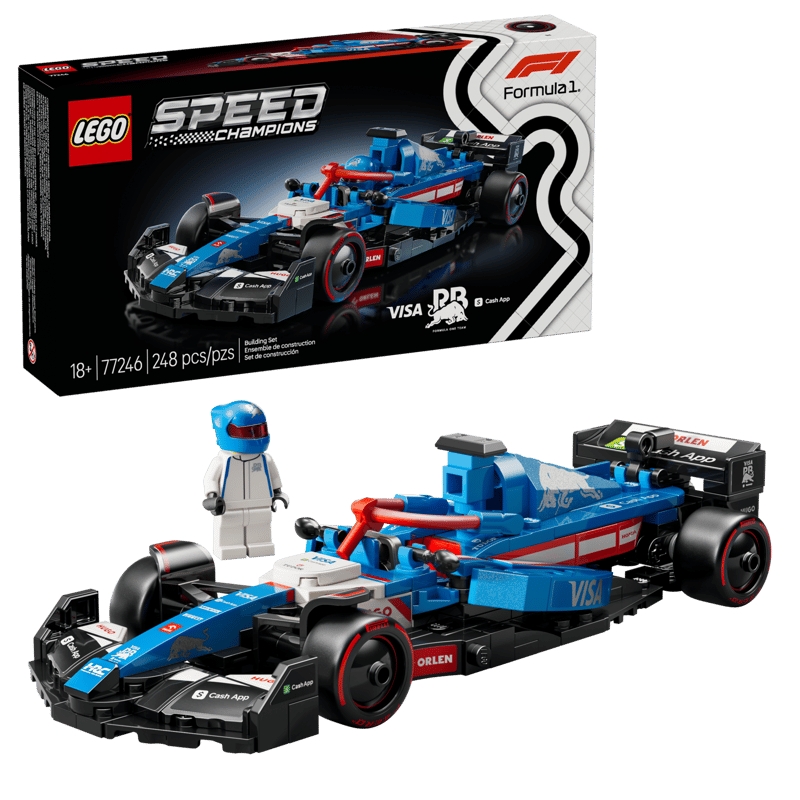 LEGO - Visa Cash App RB VCARB 01 F1 Race Car 77246