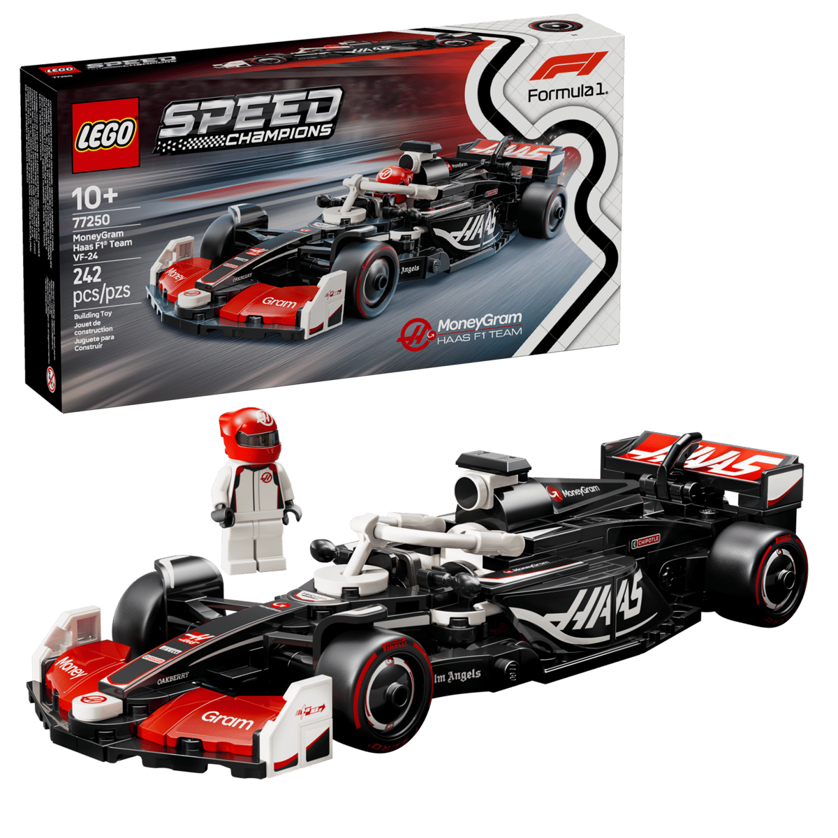 LEGO - MoneyGram Haas F1 Team VF-24 Race Car 77250