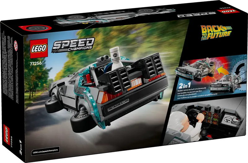 LEGO - Speed Champion Time Machine From Back to the Future 77256