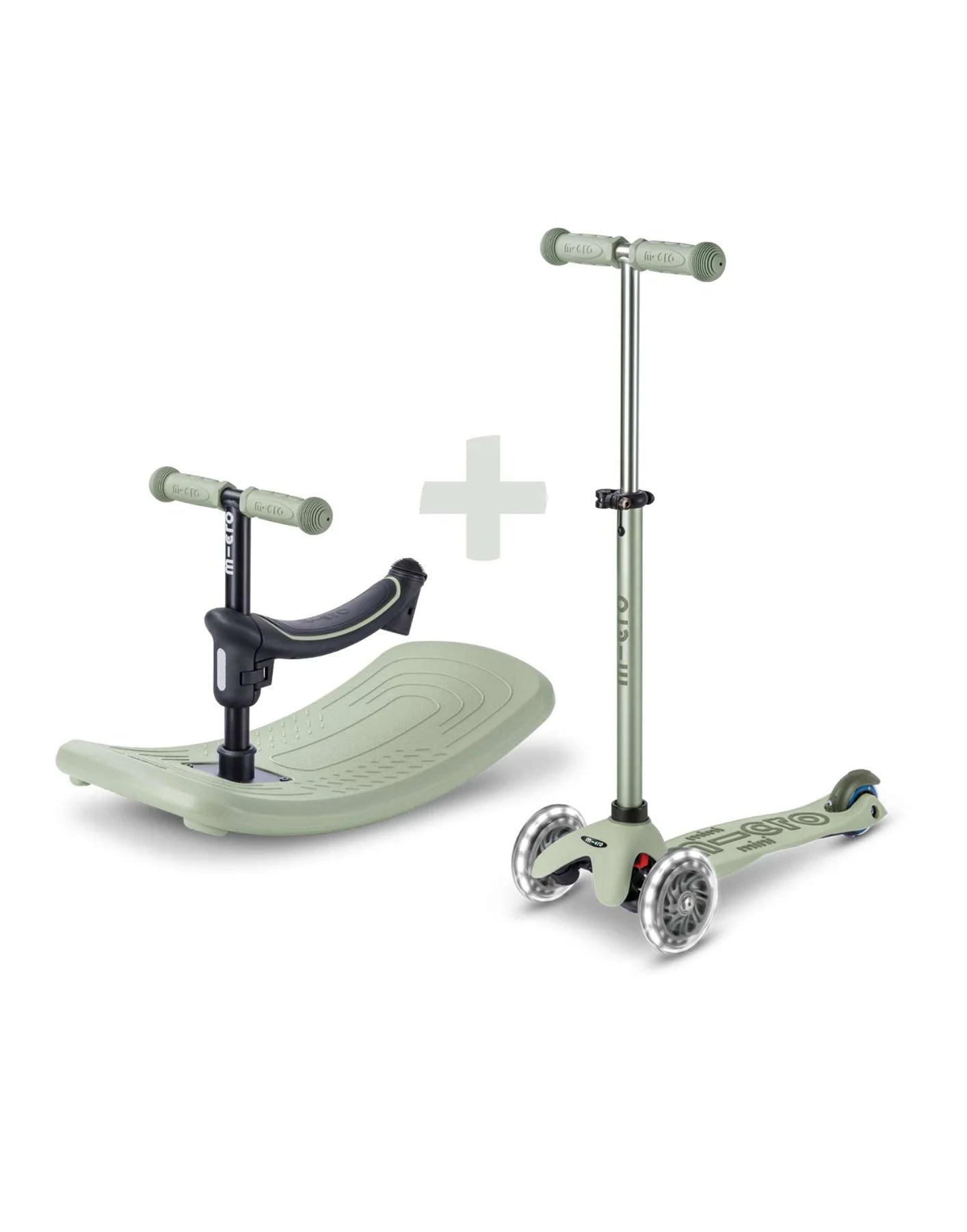 Micro - Mini Deluxe Rock & Go LED Olive Sage
