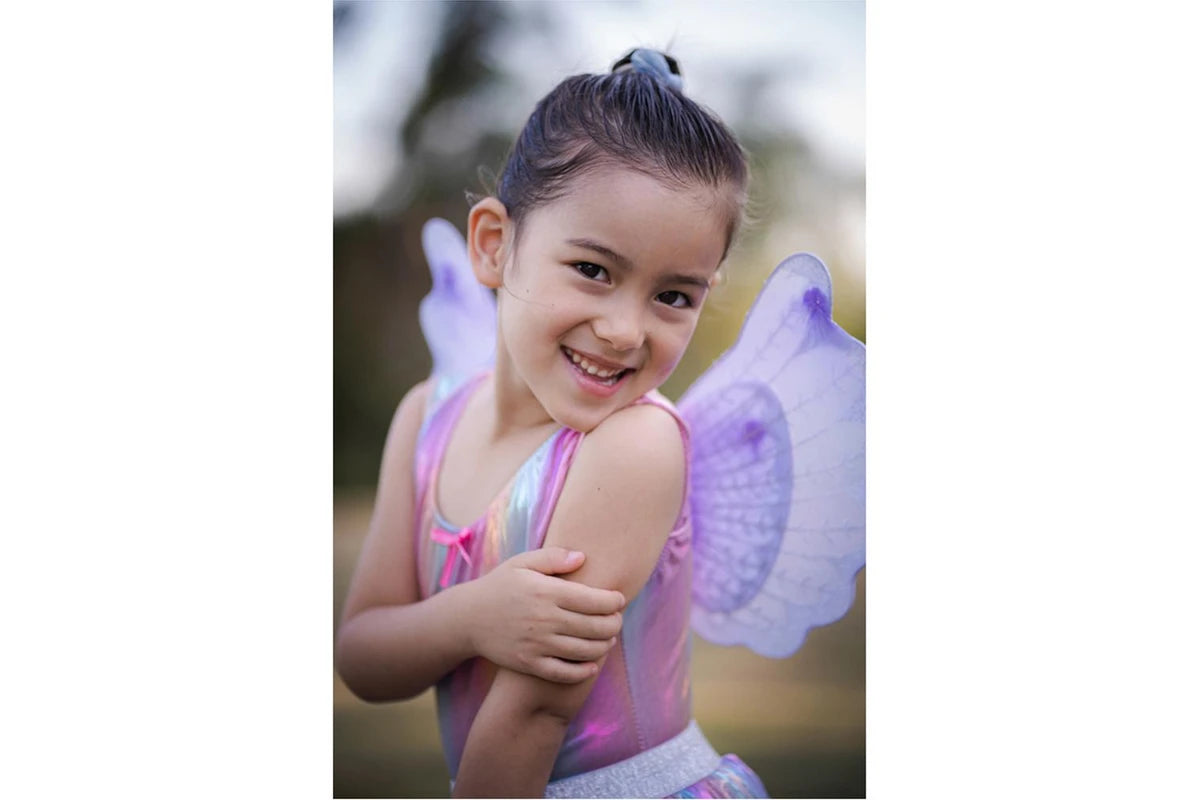 Great Pretenders - Pastel Magical Unicorn Skirt & Wings - Size 4-6