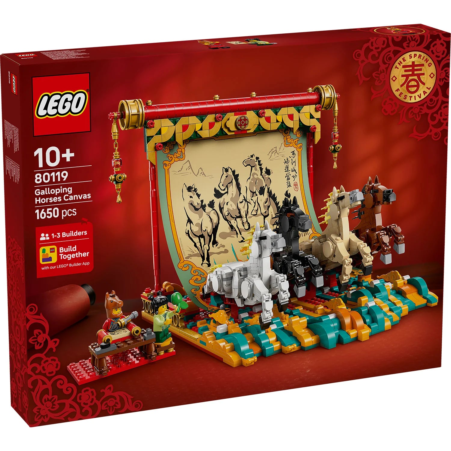 LEGO - Galloping Horses Canvas 80119