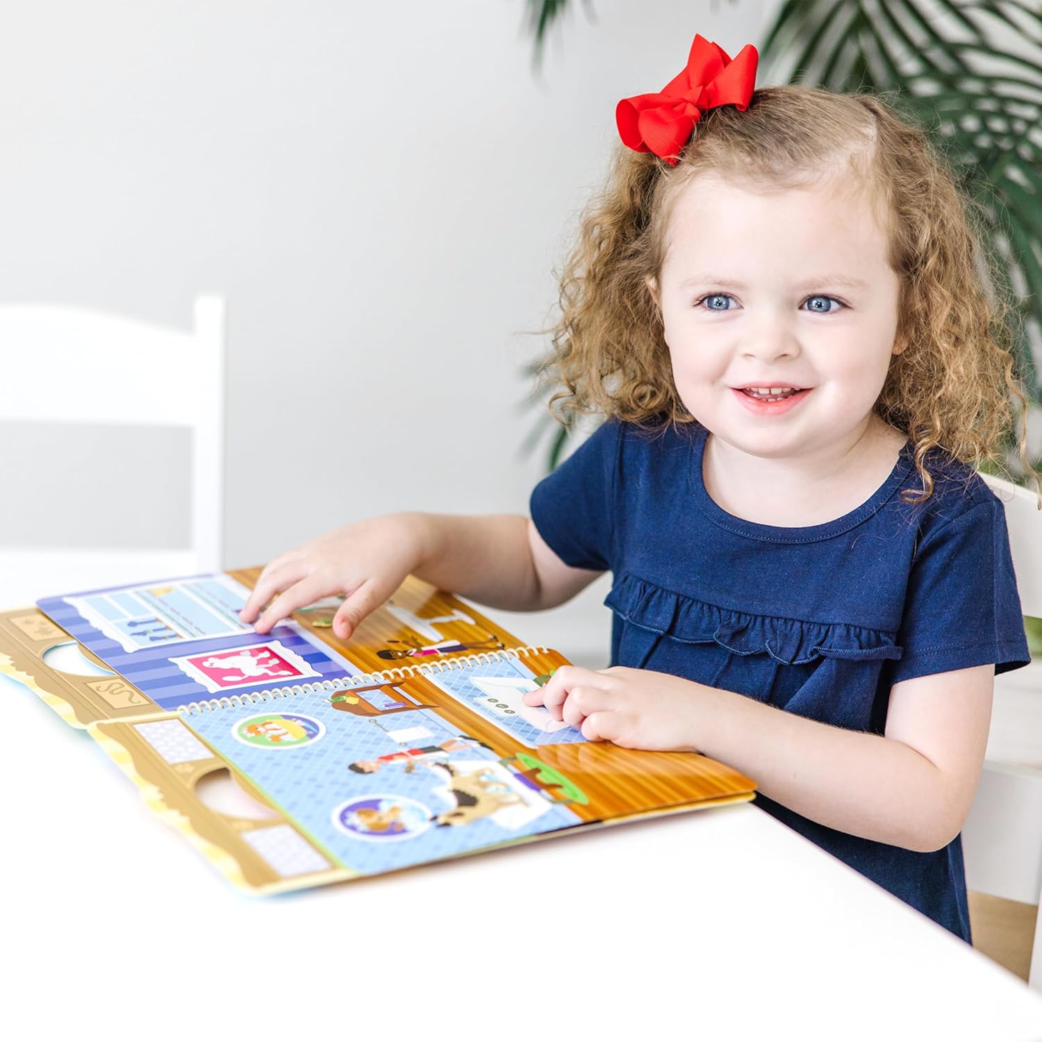Melissa & Doug - Reusable Puffy Sticker Activity Book - Pet Place
