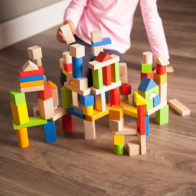 Fat Brain - TimberBlocks 100pc Block Barrel