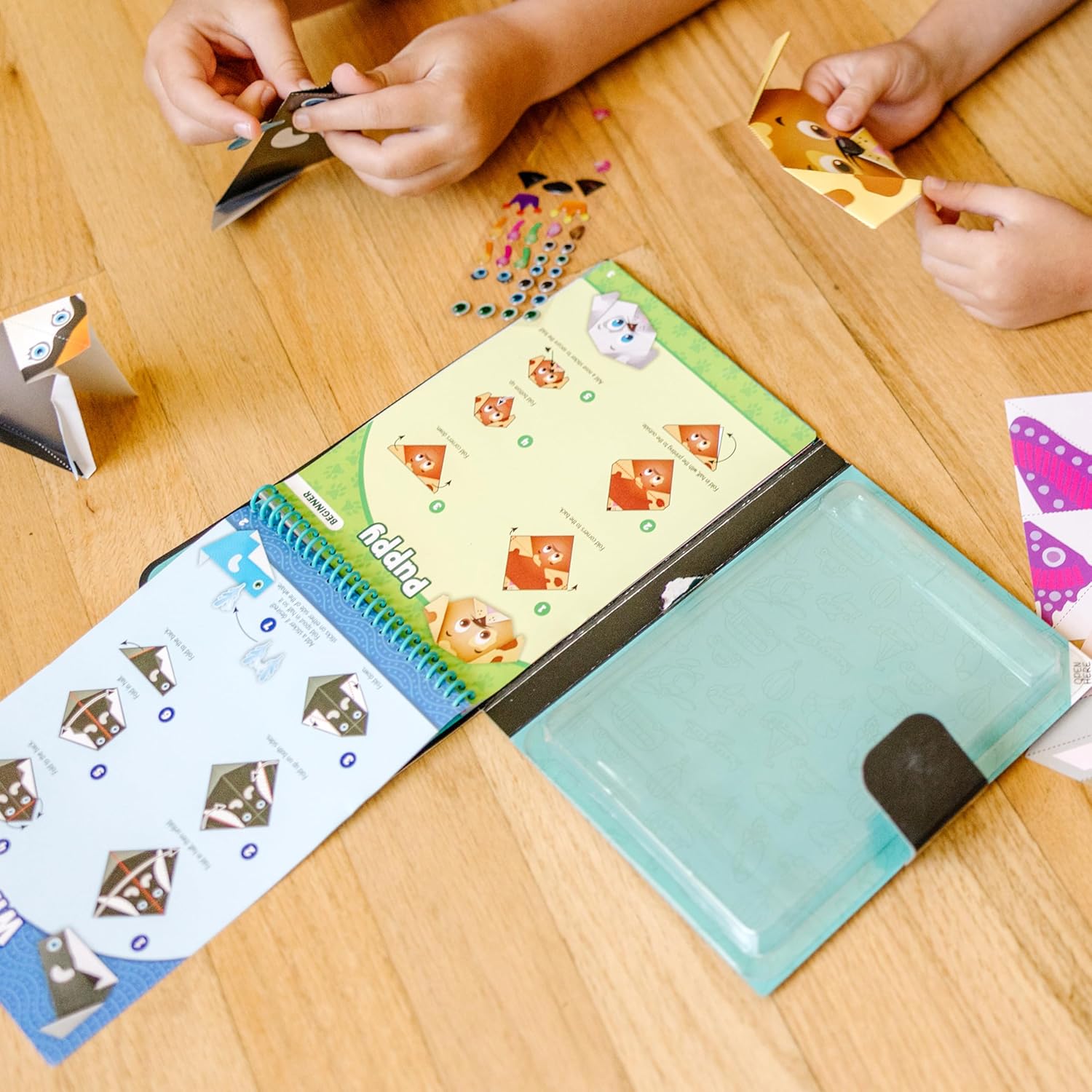 Melissa & Doug - Craft Activity - Origami Animals - On the Go Travel Activity