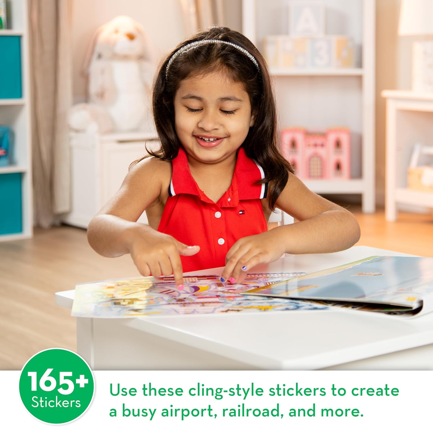 Melissa & Doug - Reusable Sticker Pad - Vehicles
