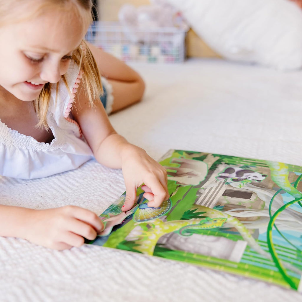 Melissa & Doug - Reusable Sticker Pad - Jungle & Savanna
