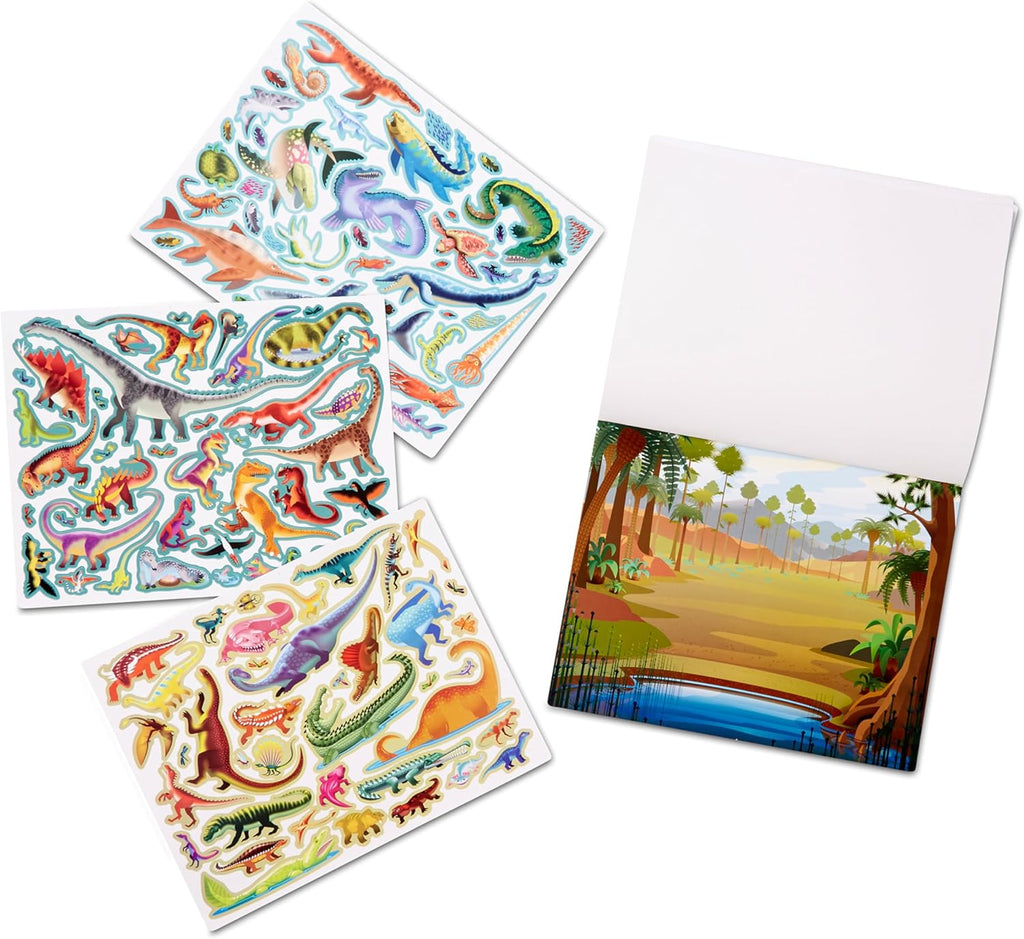 Melissa & Doug - Reusable Sticker Pad - Prehistoric