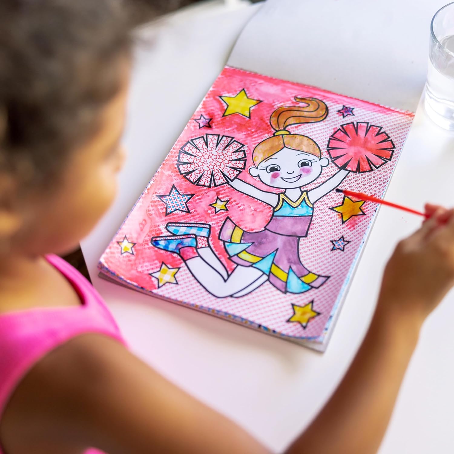 Melissa & Doug - My First Paint with Water - Cheerleaders, Flowers, Fairies & More