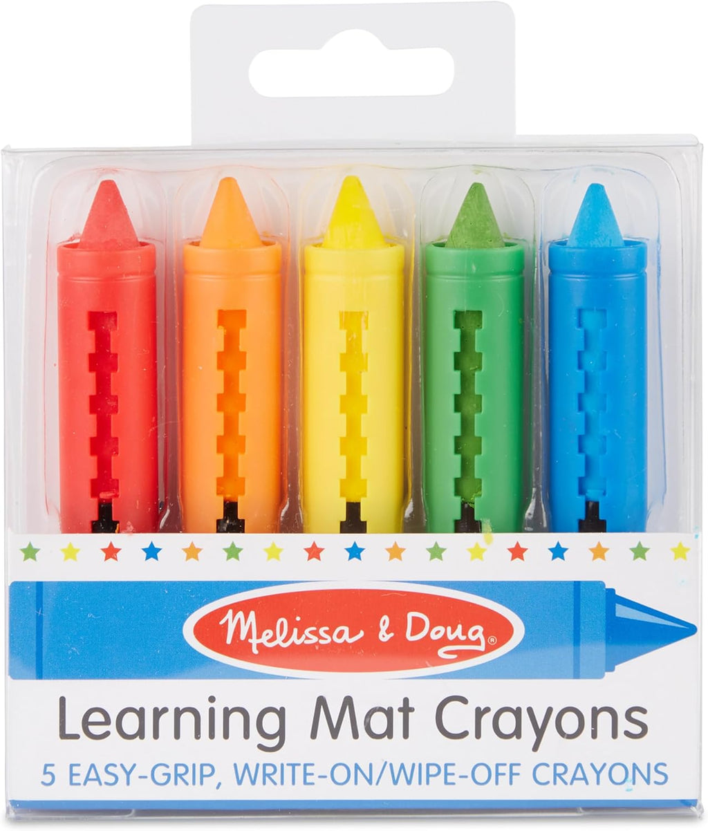 Melissa & Doug - Learning Mat Crayons