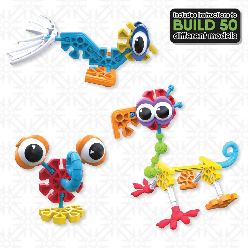 K'Nex - Budding Builders Tub 100 pieces 50 builds