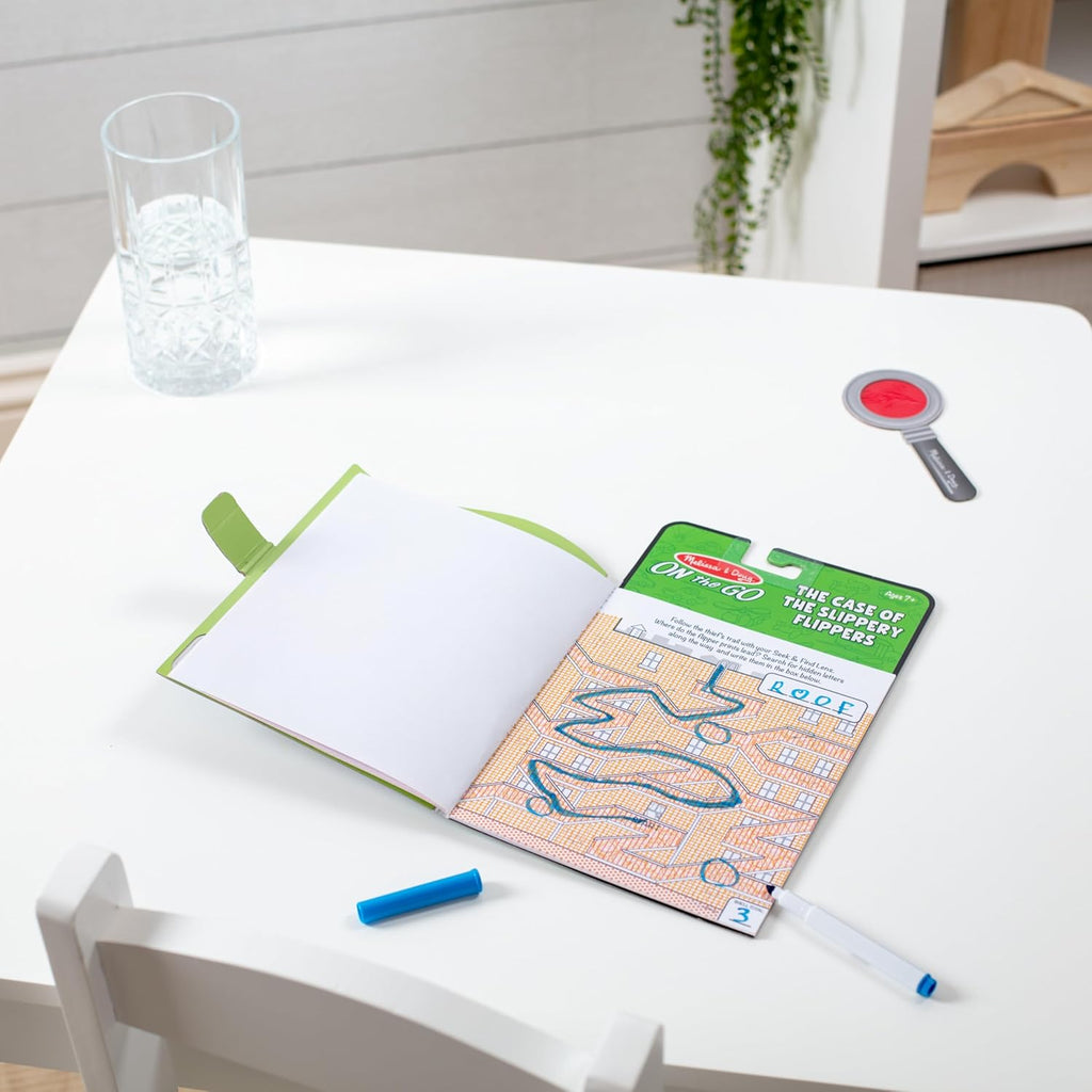 Melissa & Doug - Secret Decoder - Slippery Flippers - On the Go Travel Activity
