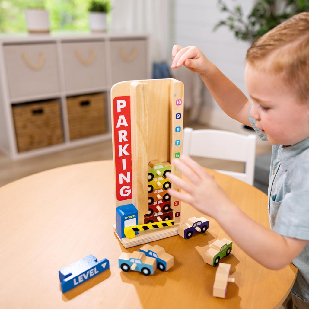 Melissa & Doug - Stack & Count Parking Garage
