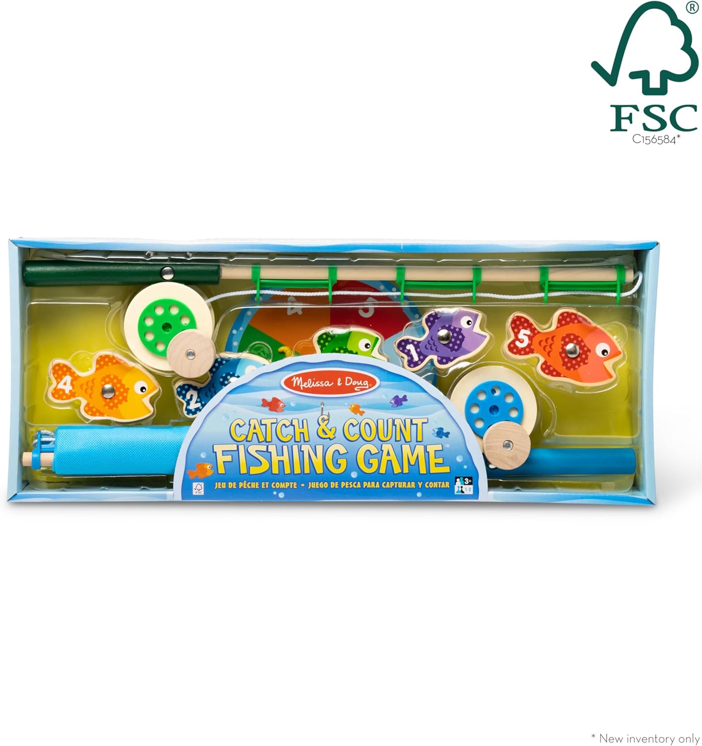 Melissa & Doug - Catch & Count Fishing Game