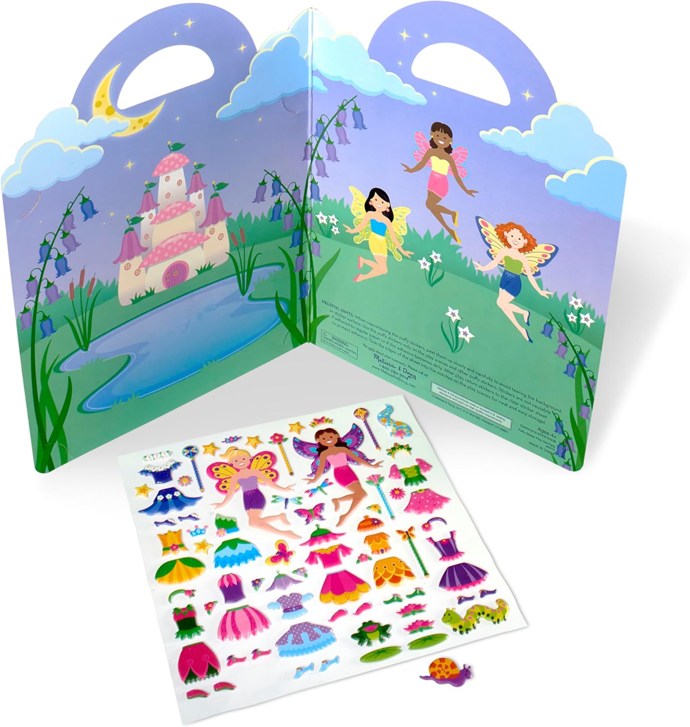Melissa & Doug - Puffy Sticker Play Set - Fairy