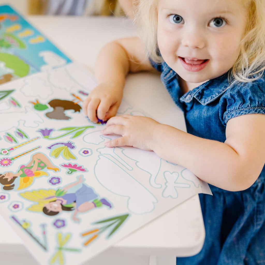Melissa & Doug - Reusable Sticker Pad - Fairies