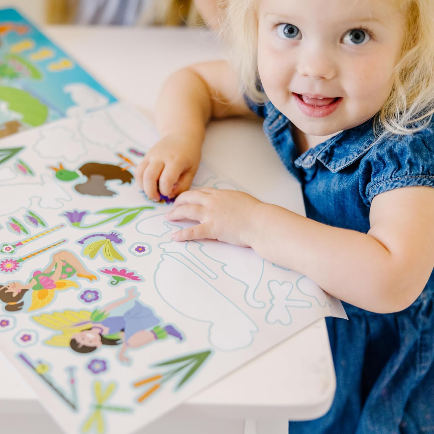 Melissa & Doug - Reusable Sticker Pad - Fairies