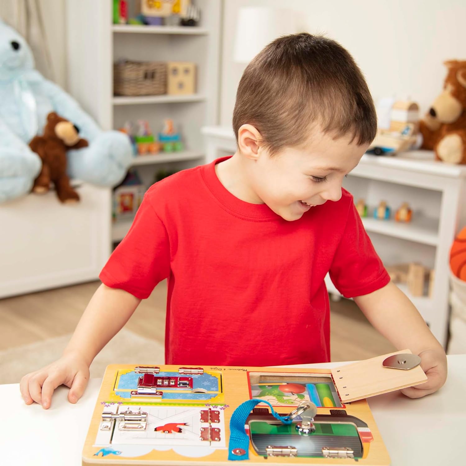 Melissa & Doug - Lock & Latch Board