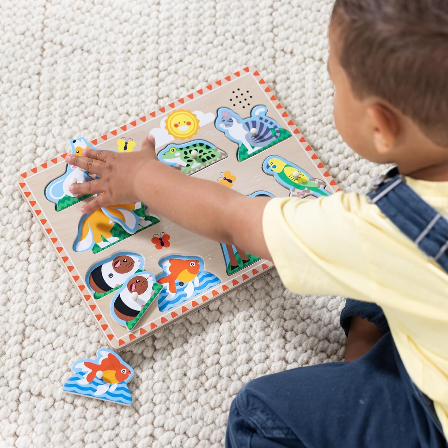 Melissa & Doug - Pets Sound Puzzle - 8pc
