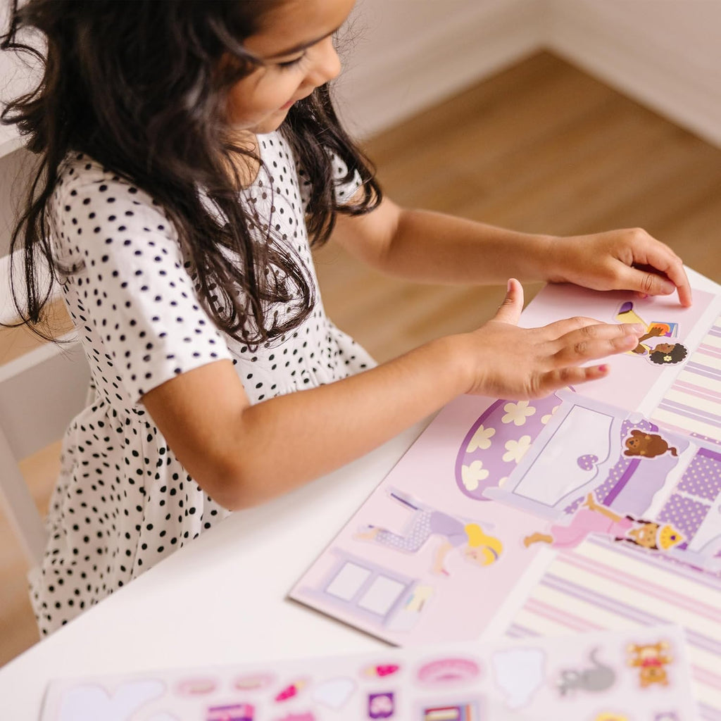 Melissa & Doug - Reusable Sticker Pad - Play House