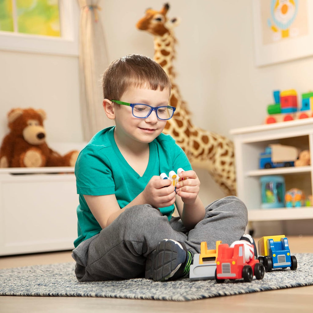 Melissa & Doug - Construction Vehicle Set