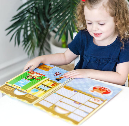 Melissa & Doug - Reusable Puffy Sticker Activity Book - Pet Place