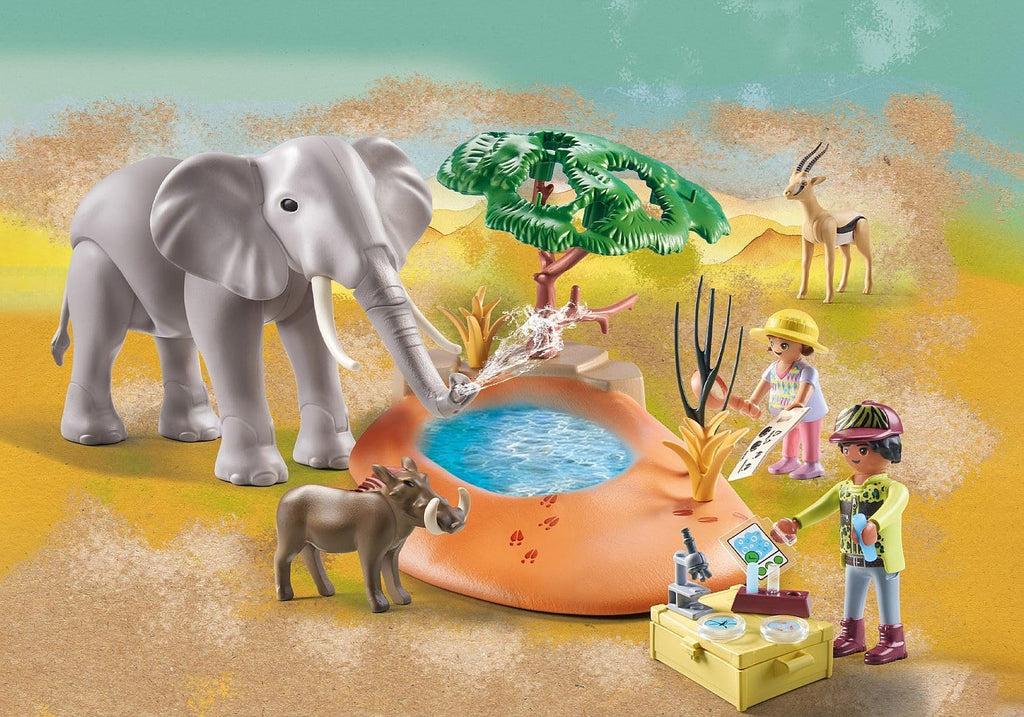 Playmobil - Elephant at the Water Hole (71294)