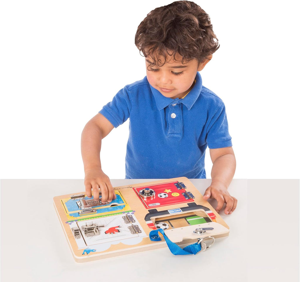 Melissa & Doug - Lock & Latch Board