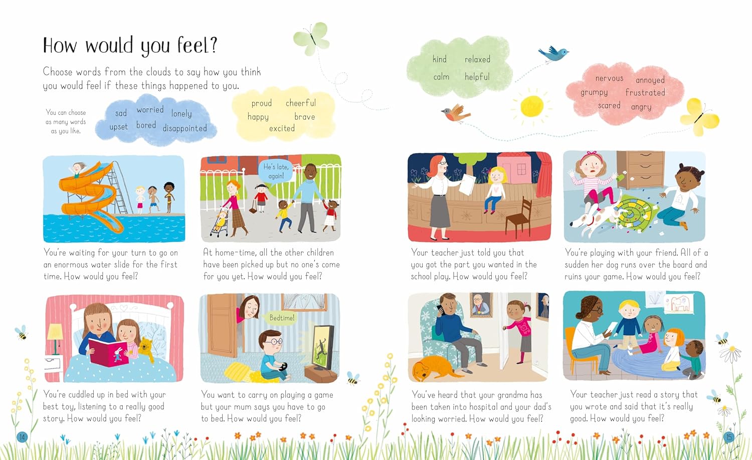 Usborne - All About Feelings HB
