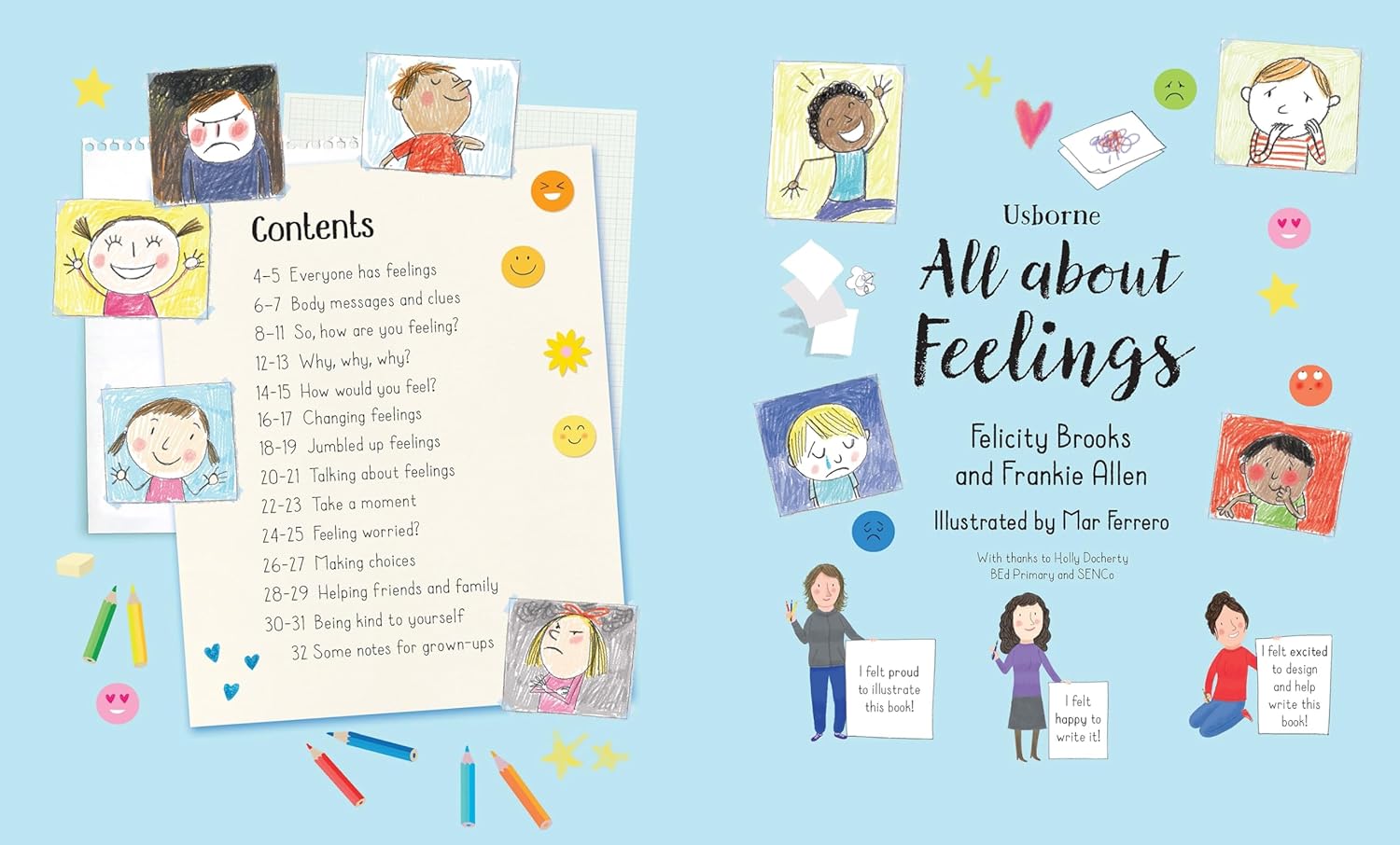 Usborne - All About Feelings HB