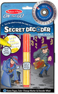 Melissa & Doug - On The Go - Secret Decoder - Game Book