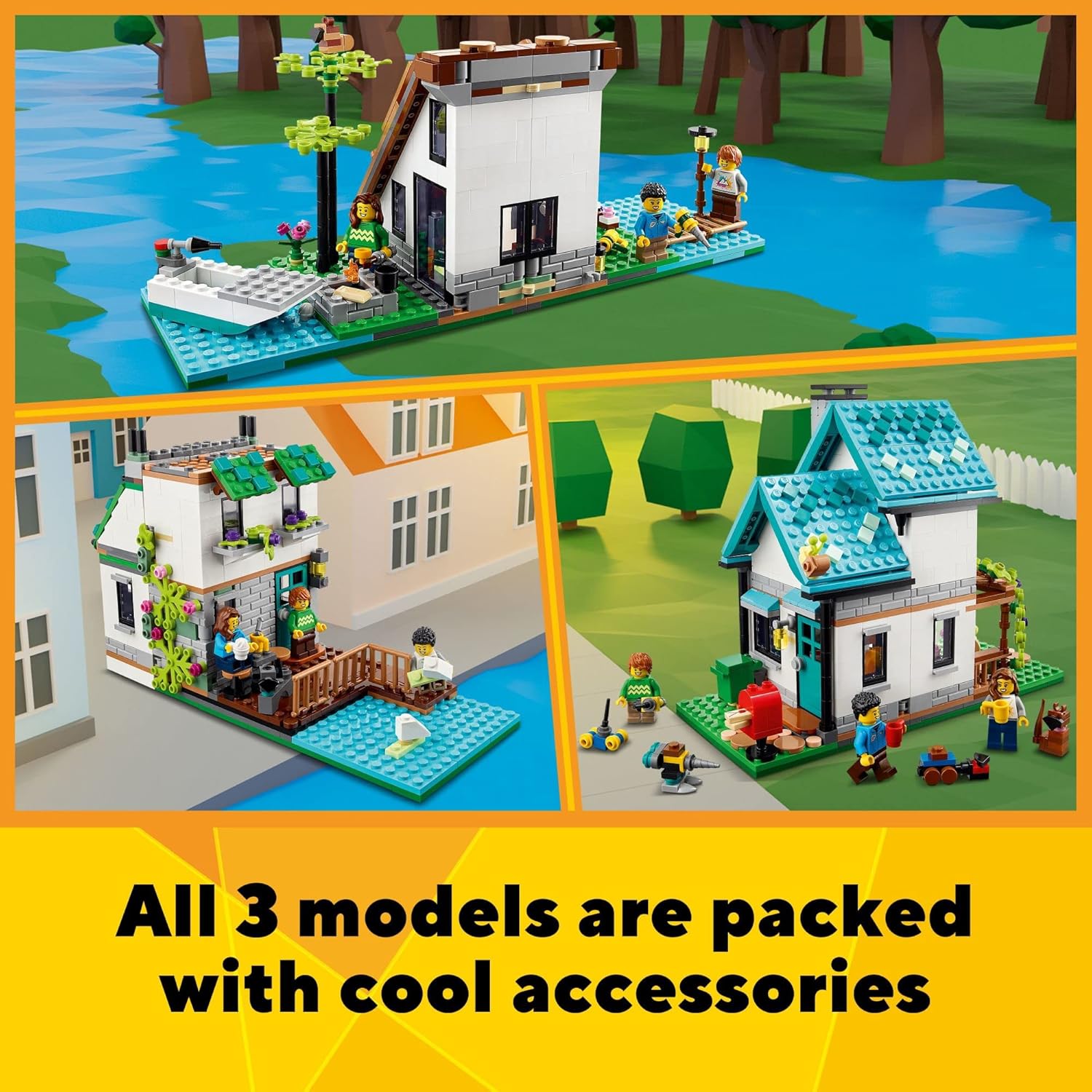 LEGO - Creator Cozy House 31139