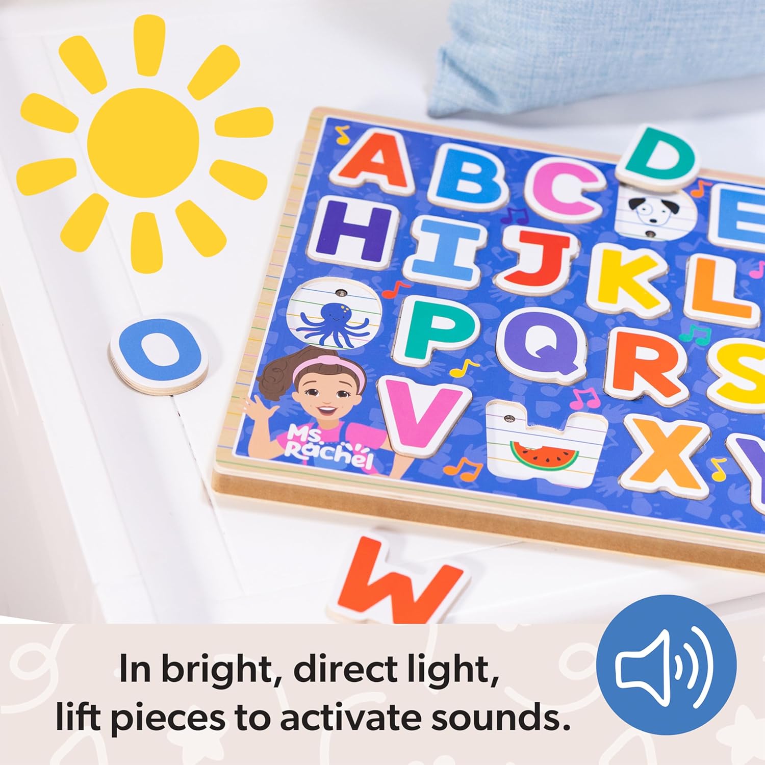 Melissa & Doug - Ms. Rachel Alphabet Phonics Sound Puzzle