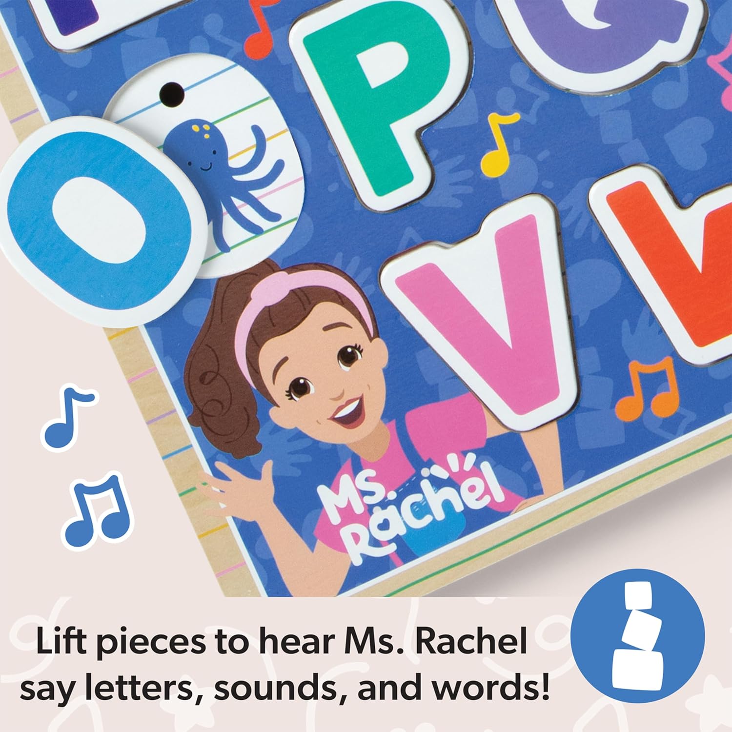 Melissa & Doug - Ms. Rachel Alphabet Phonics Sound Puzzle