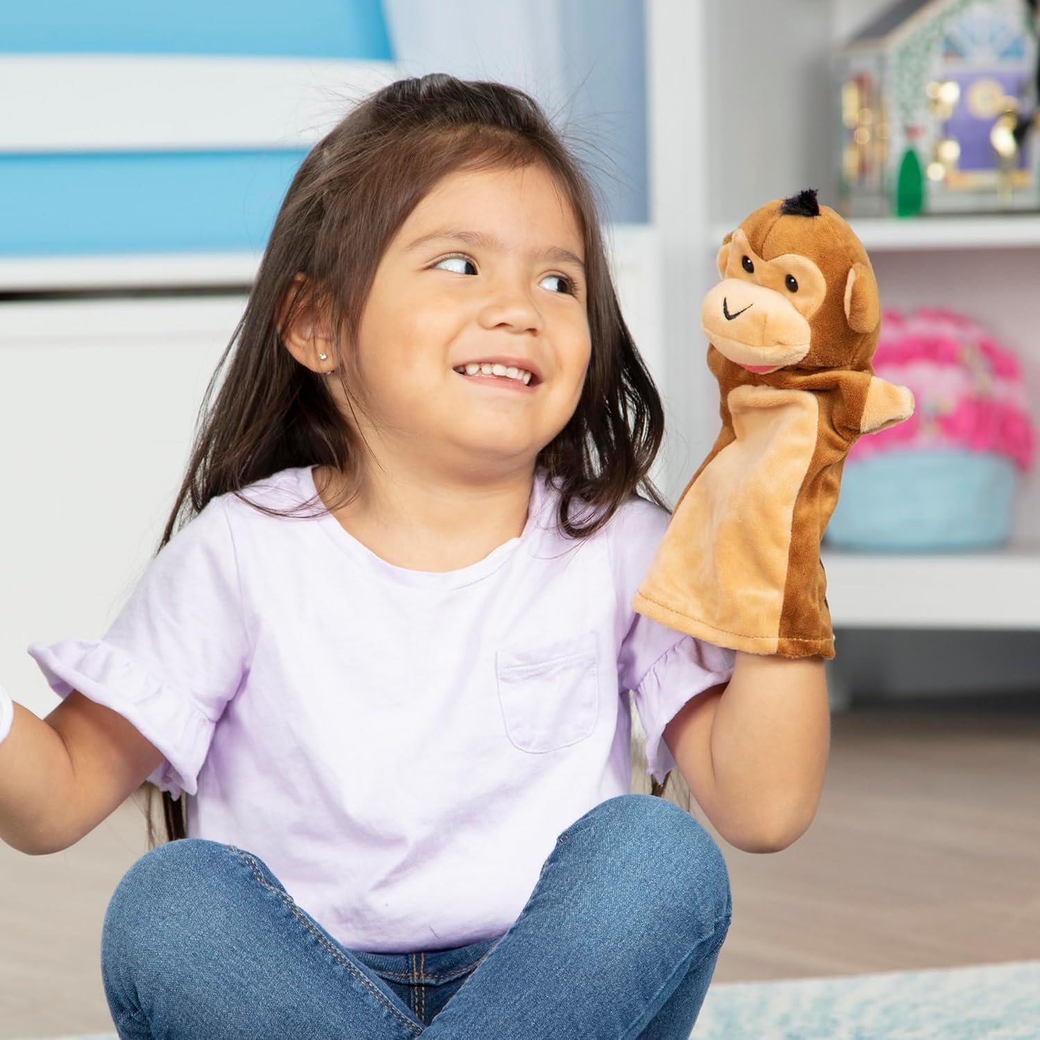 Melissa & Doug - Safari Puppet Set (6 Pc)