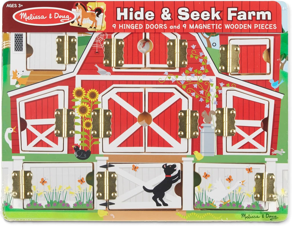 Melissa & Doug - Magnetic Farm Hide & Seek