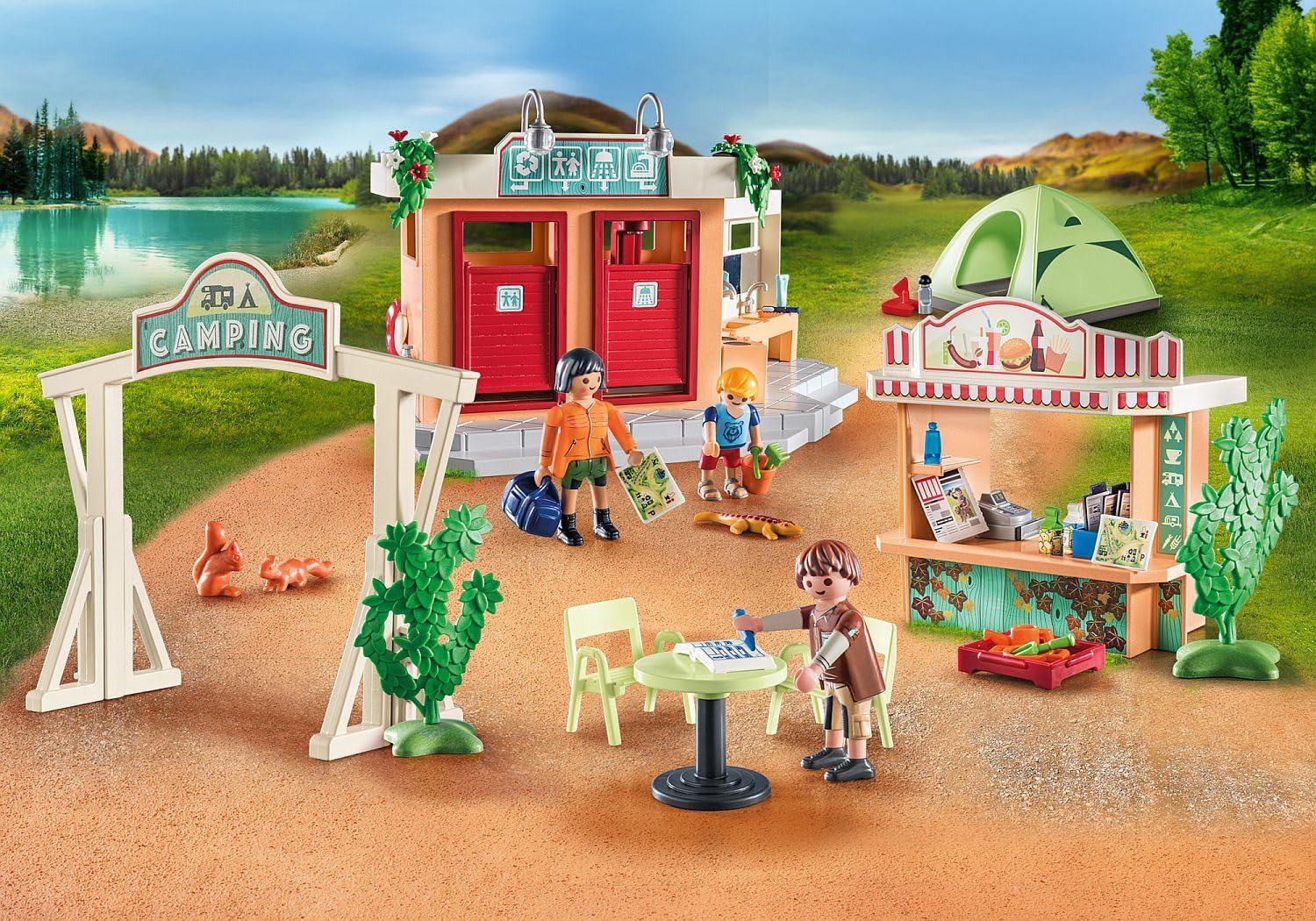 Playmobil - Camping Site 71242