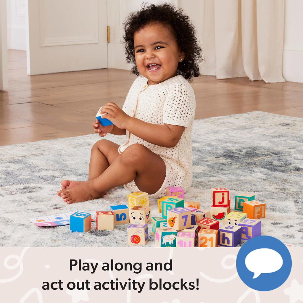 Melissa & Doug - Ms. Rachel Wooden Learning Blocks