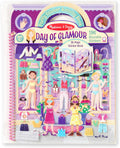 Melissa & Doug - Reusable Puffy Sticker Activity Book - Day of Glamour