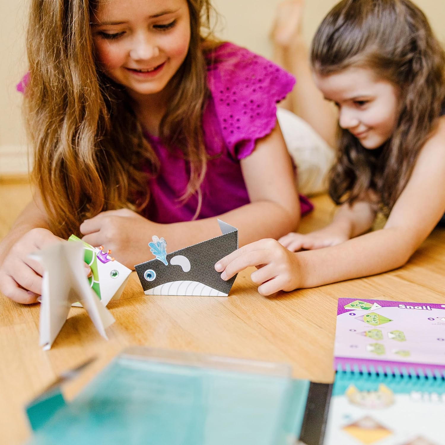 Melissa & Doug - Craft Activity - Origami Animals - On the Go Travel Activity
